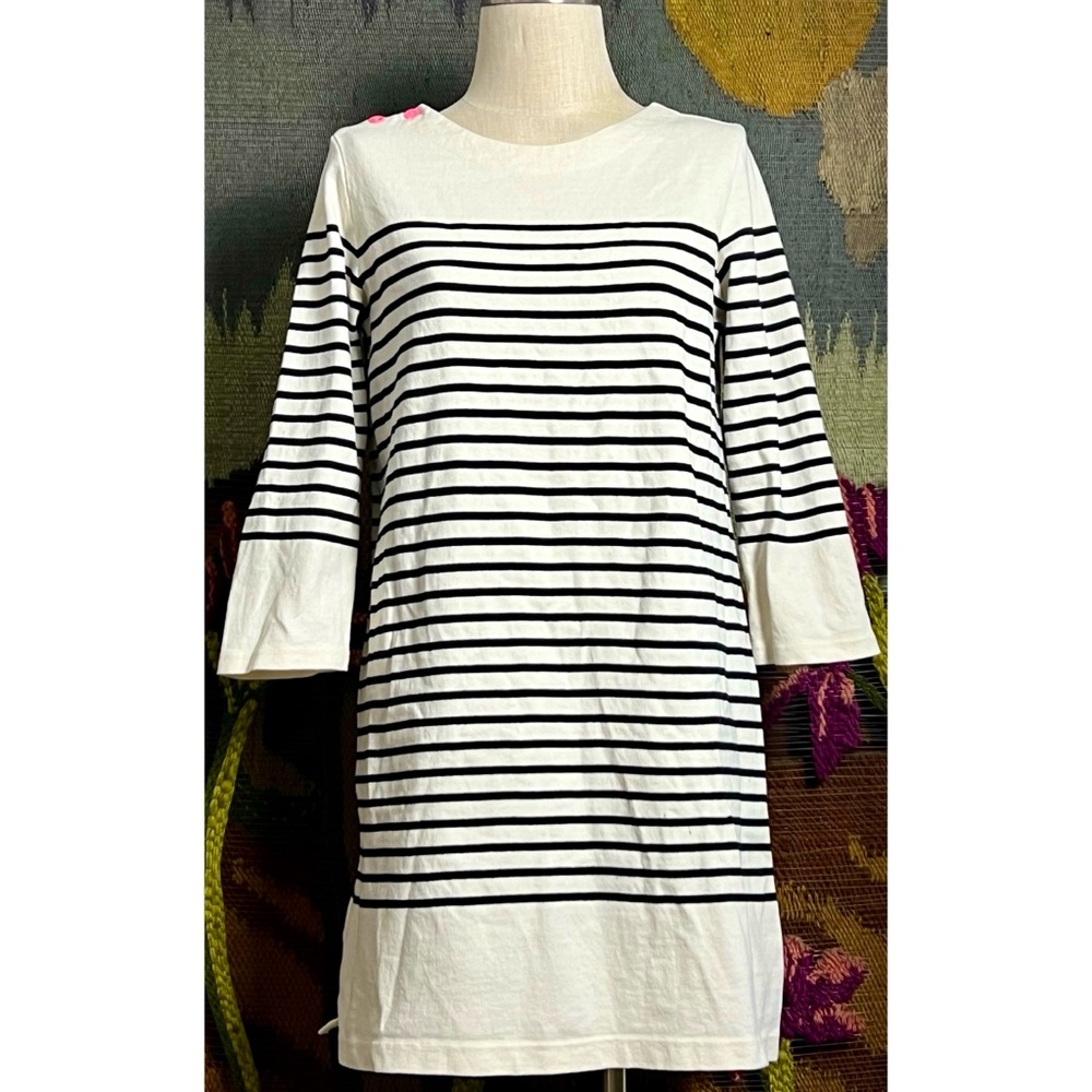 Anthropologie Striped Mini Dress M